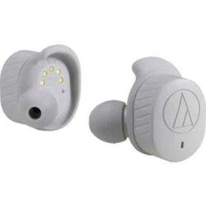 Bluetooth® sportovní špuntová sluchátka Audio Technica ATH-SPORT7TW ATH-SPORT7TWGY, šedá