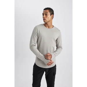 DeFactoFit Slim Fit Crew Neck Sports T-Shirt