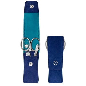 DuKaS Premium Line Solingen set na manikúru 875 Blue-Turquoise (cestovné balenie)