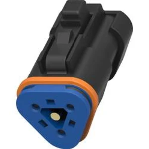 Zásuvkový konektor na kabel TE Connectivity DT Serie DT06-3S-PP01, pólů 3, 1 ks