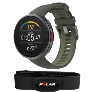 Sporttester Polar Vantage V2 HR (90083652) zelený inteligentné hodinky • 1,2" displej • dotykové/tlačidlové ovládanie • Bluetooth • GPS, GLONASS, Beid