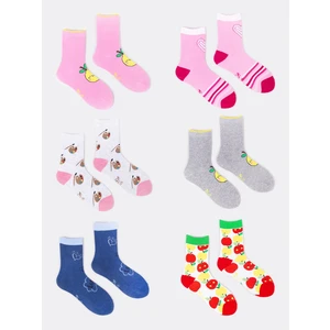 Yoclub Kids's 6Pack Socks SKA-0006G-AA00-006