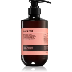 moremo Scalp Shampoo Clear And Cool hloubkově čisticí šampon proti lupům 500 ml