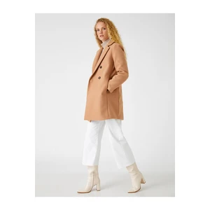 Koton Double Breasted Midi Length Coat