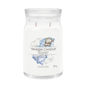 Yankee Candle Aromatická sviečka Signature sklo veľké Soft Blanket 567 g