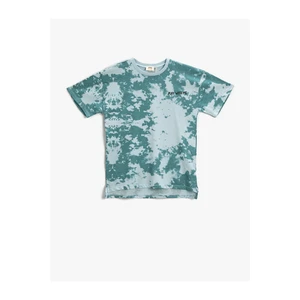 Koton Printed T-Shirt Short Sleeved Crew Neck Cotton