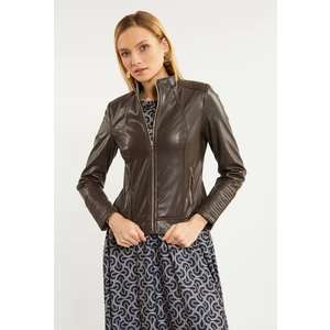 MONNARI Woman's Jackets Biker Jacket With Stand-Up Collar
