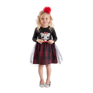 Denokids Both Dress - Red - Ruffle