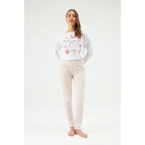 Pantaloni del pigiama da donna Dagi 21WW15033BD_PEM/PINK