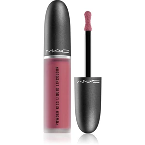 MAC Cosmetics Powder Kiss Liquid Lipcolour matná tekutá rtěnka odstín More the Mehr-ier 5 ml