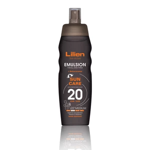 Lilien Ochranná emulze na opalování ve spreji SPF 20 (Emulsion) 200 ml