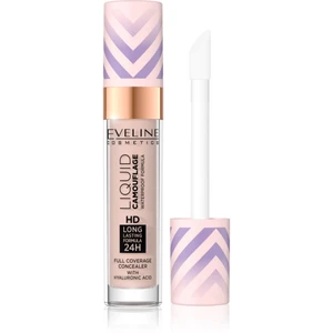 Eveline Cosmetics Liquid Camouflage vodeodolný korektor s kyselinou hyalurónovou odtieň 03 Soft Natural 7,5 ml