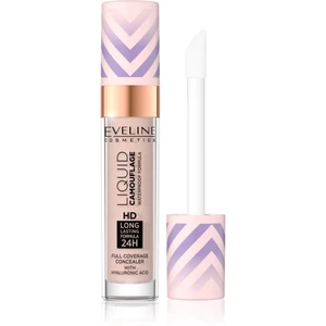 Eveline Cosmetics Liquid Camouflage voděodolný korektor s kyselinou hyaluronovou odstín 03 Soft Natural 7,5 ml