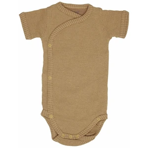 Lodger Romper Ciumbelle Size 62 dětské body s krátkými rukávy Honey 1 ks