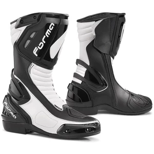 Forma Boots Freccia Black-White 40 Motorcycle Boots