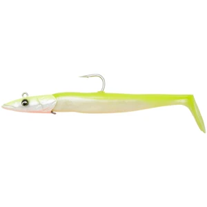 Savage gear gumová nástraha sandeel v2 sinking lemon back 2+1 - 12 cm 22 g