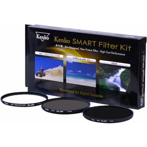 Kenko Smart Filter 3-Kit Protect/CPL/ND8 82mm Filtro lente