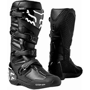 FOX Comp Boots Black 43 Cizme de motocicletă