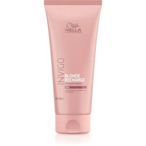 Wella Professionals Invigo Blonde Recharge kondicionér pre oživenie blond farby vlasov odtieň Cool 200 ml