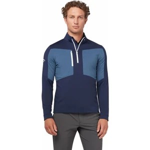 Callaway Mens Aquapel 1/2 Zip Mixed Media Pullover