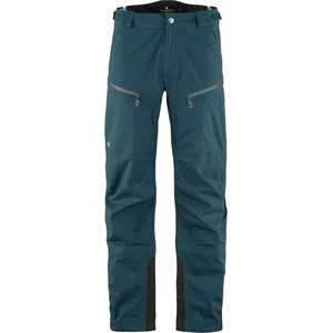 Fjällräven Pantalones para exteriores Bergtagen Eco-Shell Trousers Mountain Blue 50