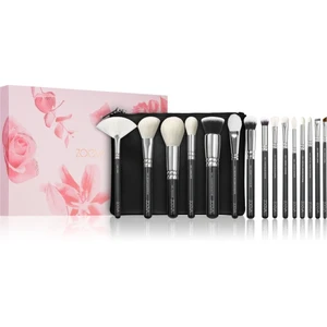 ZOEVA The Artists Brush Set sada štětců s taštičkou 15 ks