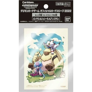 Bandai Digimon: obaly na karty Gammamon, Angoramon and Jellymon (60 ks)