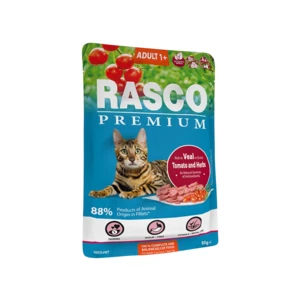 Rasco Kapsička Premium Cat Pouch Sterilized, Duck, Cranberries 85 g