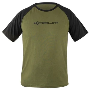 Korum tričko dri-active short sleeve - m