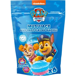 Nickelodeon Paw Patrol Bath Pills farebné šumivé tablety do kúpeľa 6x20 g