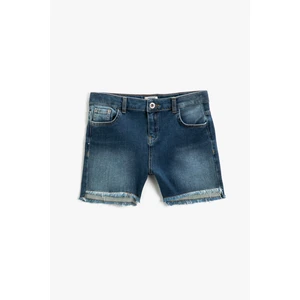 Koton Denim Shorts With Pocket