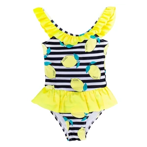 Yoclub Kids's Girls One Piece Swimming Costume LKJ-0032G-A100