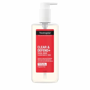 Neutrogena Clear & Defend+ čistiaci gél proti pupienkom 200 ml