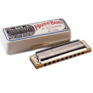 Hohner Marine Band 1896 Classic C Diatonisch Mundharmonika