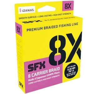 Sufix splétaná šňůra sfx 8x tmavě zelená 135 m - 0,104 mm 5 kg