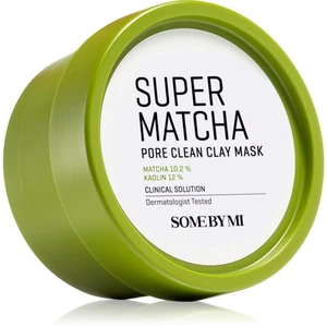 Some By Mi Super Matcha Pore Clean čistiaca ílová pleťová maska pre stiahnuté póry 100 g