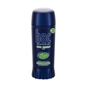 BAC Cool Energy 40 ml deodorant pro muže bez obsahu hliníku; deostick