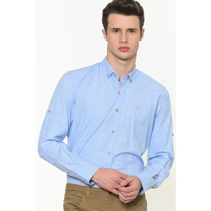 G682 DEWBERRY MEN's SHIRT-OUTDOOR BLUE