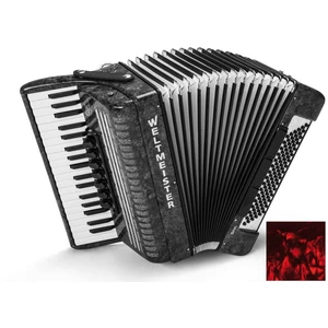 Weltmeister Opal 37/96/III/7/3 MT Red Piano accordion