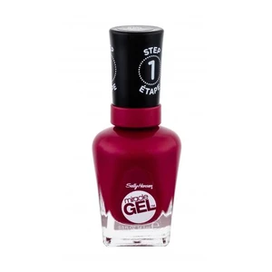 Sally Hansen Miracle Gel 14,7 ml lak na nechty pre ženy 680 Rhapsody Red bez trblietok