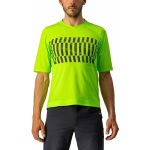 Castelli Trail Tech SS Electric Lime/Dark Lime M