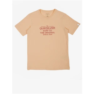 Oranžové klučičí tričko Quiksilver - unisex