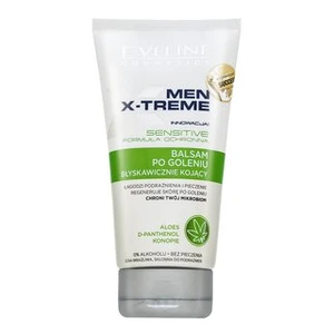 Eveline Men X-treme After Shave Balm+ Moisturising Cream multifunkčný čistiaci gél a peeling pre problematickú pleť 150 ml