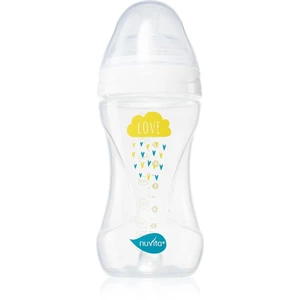 Nuvita Cool Bottle 3m+ dojčenská fľaša Transparent white 250 ml