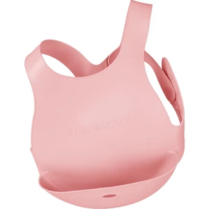 Minikoioi Bibs podbradníček Pink 1 ks