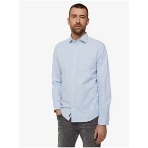Light Blue Men's Striped Tom Tailor Shirt - Men's