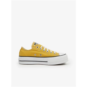 Yellow Women's Sneakers on the Converse Chuck Taylor All Star Platform - Women