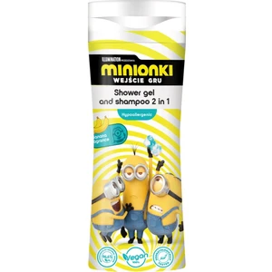 Minions The Rise of Gru sprchový gél a šampón 2 v 1 pre deti 3y+ Banana 300 ml