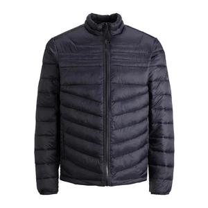 Jack&Jones PLUS Pánská bunda JJEHERO 12214532 Black 6XL