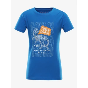 Children's T-shirt NAX POLEFO electric blue lemonade